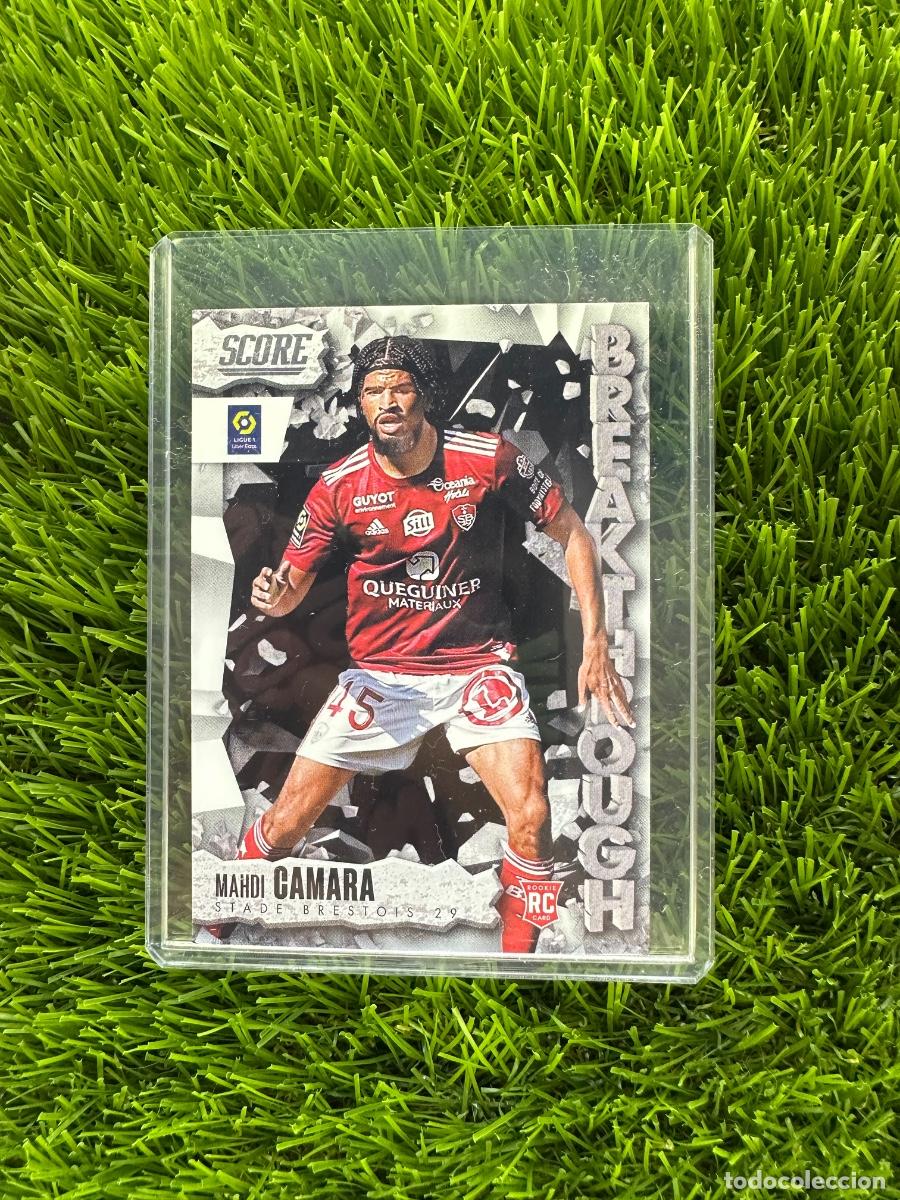 Cartes &agrave; collectionner de Football: N&ordm; 15 Mahdi Camara Breakthrough Stade Brestois Panini Score Ligue 1 23 24