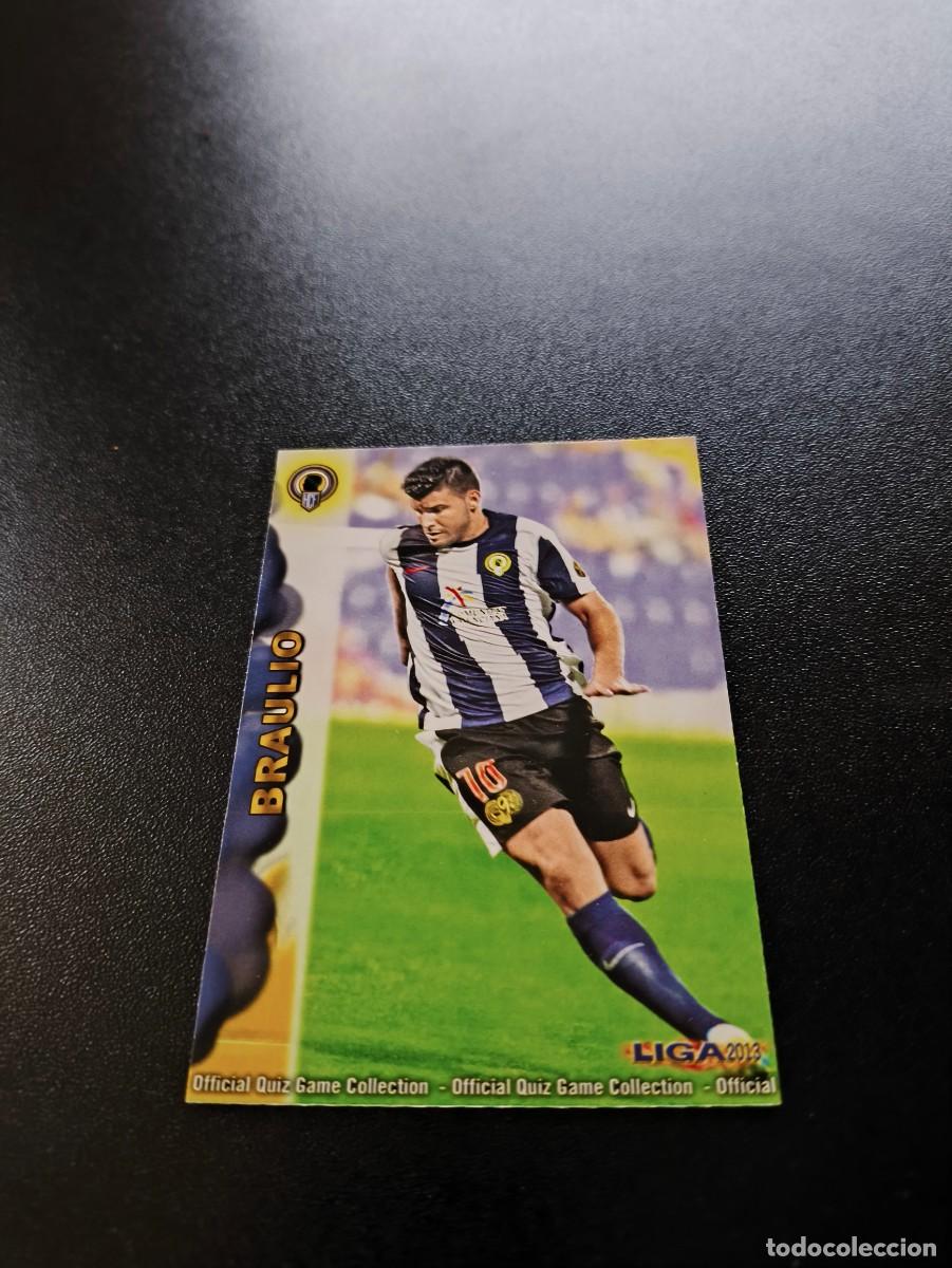 Cartes &agrave; collectionner de Football: 798 BRAULIO HERCULES MUNDICROMO LIGA 2012 2013 12 13 PLATINUM NO PANINI ESTE