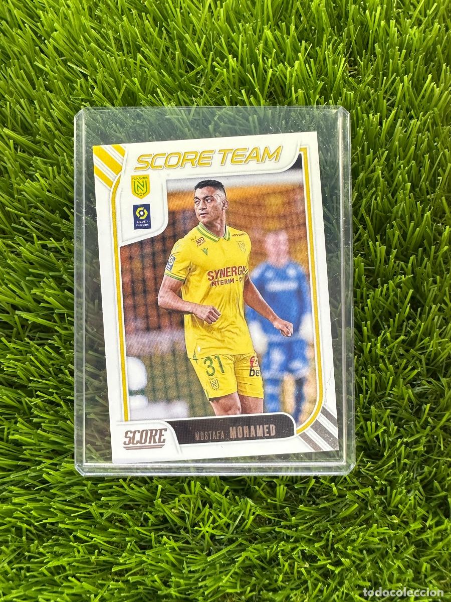 Cartes &agrave; collectionner de Football: N&ordm; 18 Mostafa Mohamed Score Team FC Nantes Panini Score Ligue 1 23 24
