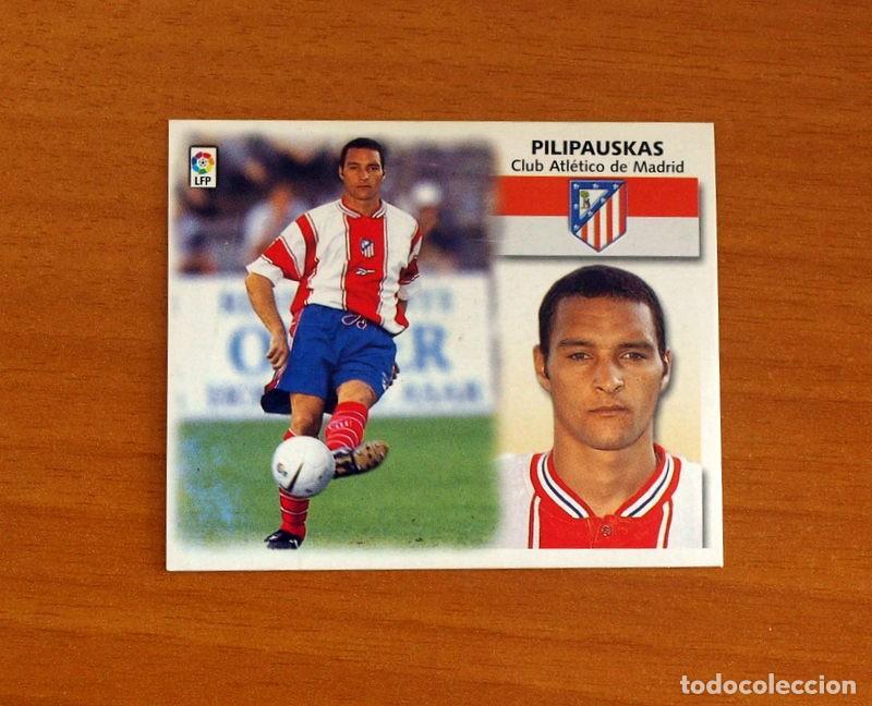 Cromos de F&uacute;tbol: Atletico de Madrid - Pilipauskas - COLOCA - Ediciones Este Liga 1999-2000, 99-00 - Nunca Pegado