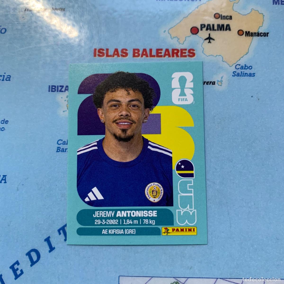 Cromos de F&uacute;tbol: Curazao n&uacute;mero 18 cromo panini Mundial Fifa World Cup 2026