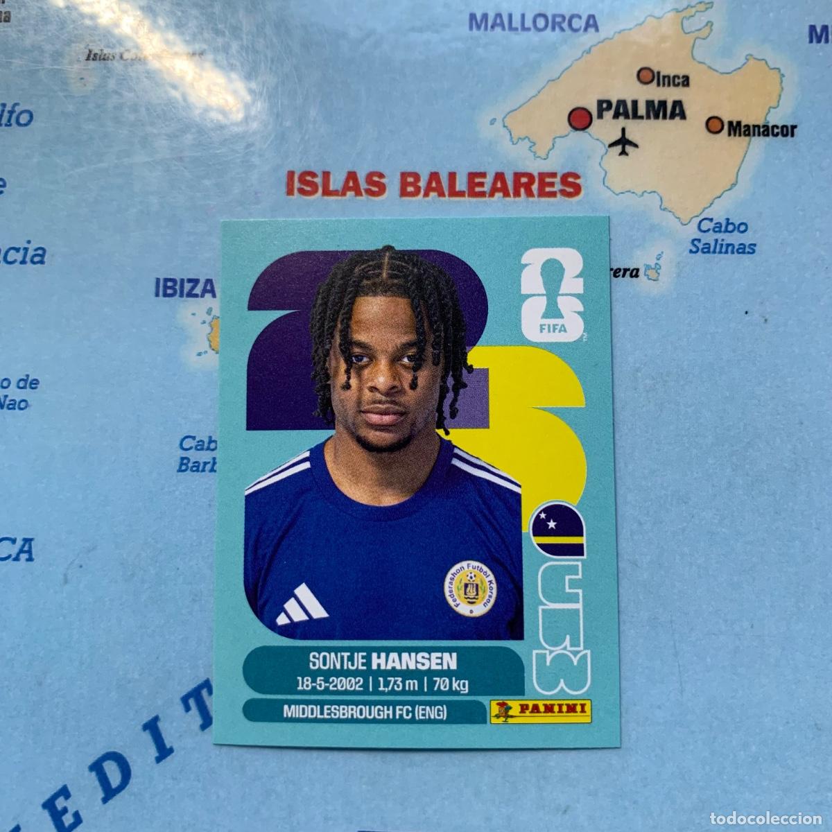 Cromos de F&uacute;tbol: Curazao n&uacute;mero 20 cromo panini Mundial Fifa World Cup 2026