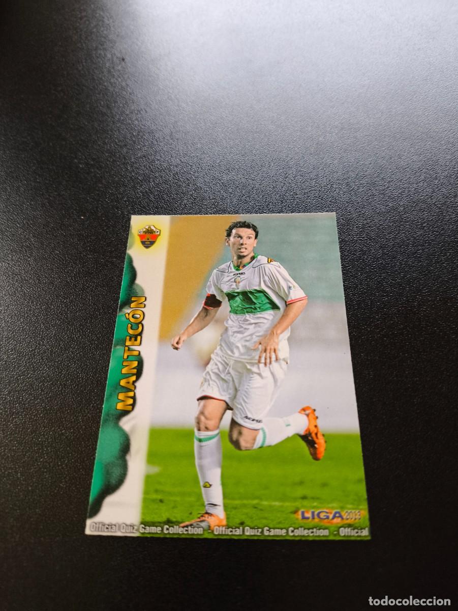 Cartes &agrave; collectionner de Football: 846 MANTECON ELCHE MUNDICROMO LIGA 2012 2013 12 13 PLATINUM NO PANINI ESTE