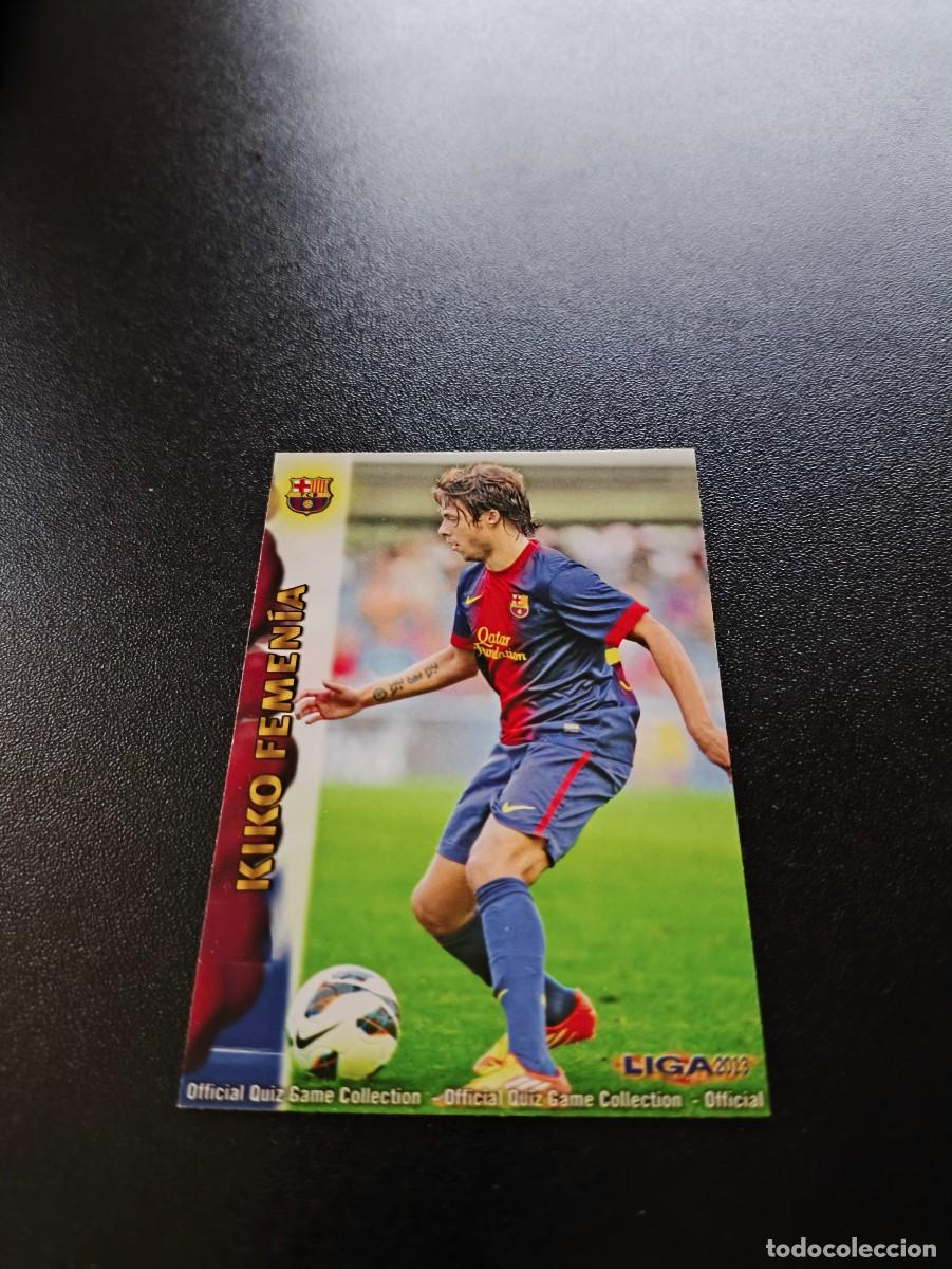 Cartes &agrave; collectionner de Football: 901 KIKO FEMENIA BARCELONA B MUNDICROMO LIGA 2012 2013 12 13 PLATINUM NO PANINI ESTE