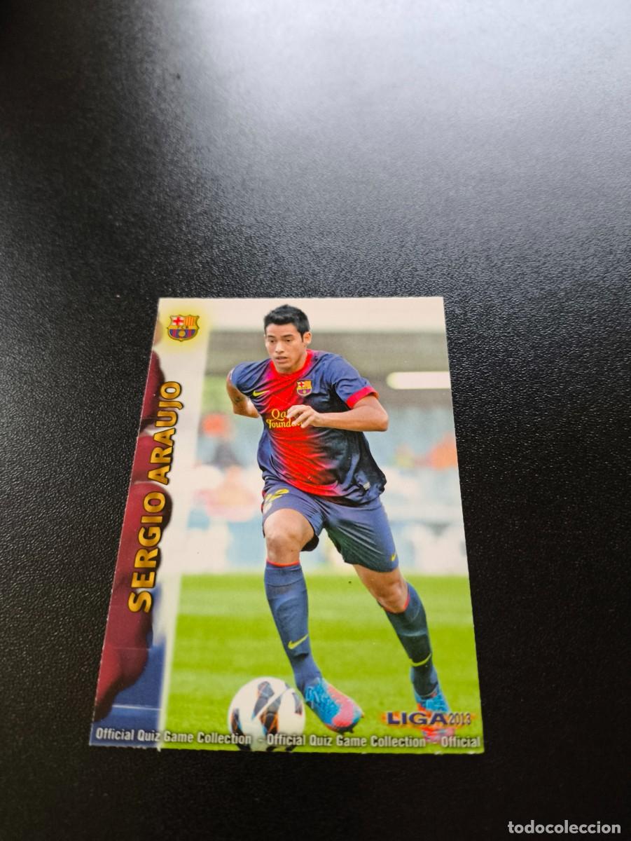 Cartes &agrave; collectionner de Football: 906 SERGIO ARAUJO BARCELONA B MUNDICROMO LIGA 2012 2013 12 13 PLATINUM NO PANINI ESTE