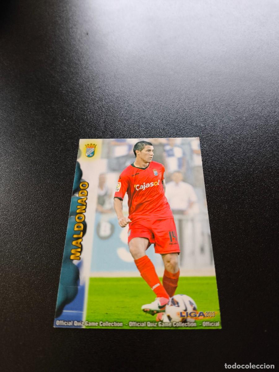 Cromos de F&uacute;tbol: 924 MALDONADO XEREZ MUNDICROMO LIGA 2012 2013 12 13 PLATINUM NO PANINI ESTE