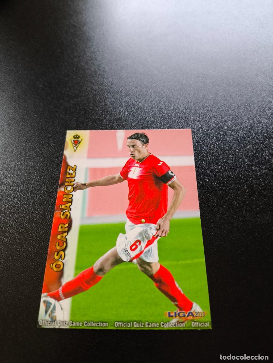 Cromos de F&uacute;tbol: 953 OSCAR SANCHEZ MURCIA MUNDICROMO LIGA 2012 2013 12 13 PLATINUM NO PANINI ESTE
