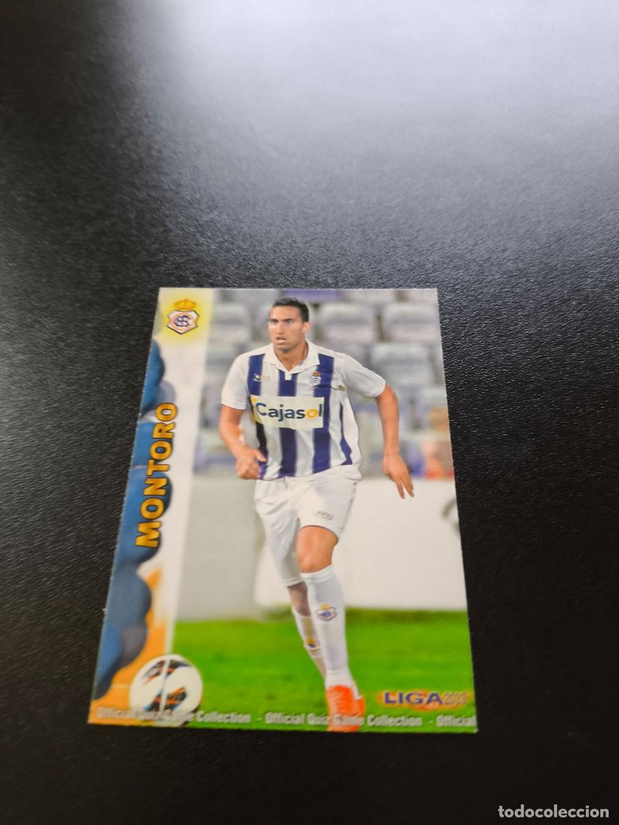 Cromos de F&uacute;tbol: 976 MONTORO RECREATIVO DE HUELVA MUNDICROMO LIGA 2012 2013 12 13 PLATINUM NO PANINI ESTE