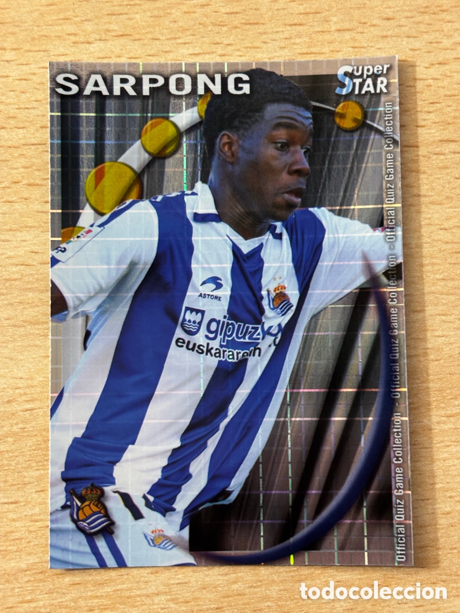 Cromos de F&uacute;tbol: # 482 Sarpong Real Sociedad Mundicromo 2011 Superstar cuadros