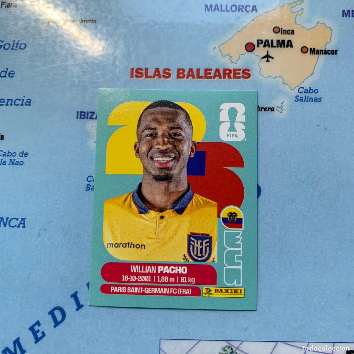 Cromos de F&uacute;tbol: Ecuador n&uacute;mero 6 cromo panini Mundial Fifa World Cup 2026
