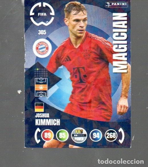Cromos de F&uacute;tbol: CROMO DE XL ADRENALYN Y PANINI FIFA 2026 FC. BAYERN M&Uuml;NCHEN N&ordm; 305 JOSHUA KIMMICH