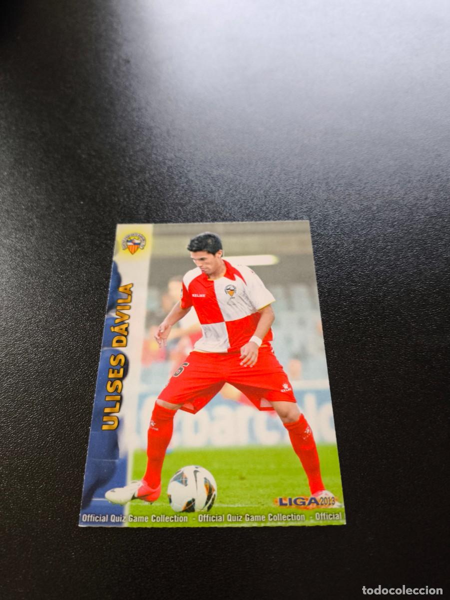 Cromos de F&uacute;tbol: 996 ULISES DAVILA SABADELL MUNDICROMO LIGA 2012 2013 12 13 PLATINUM NO PANINI ESTE
