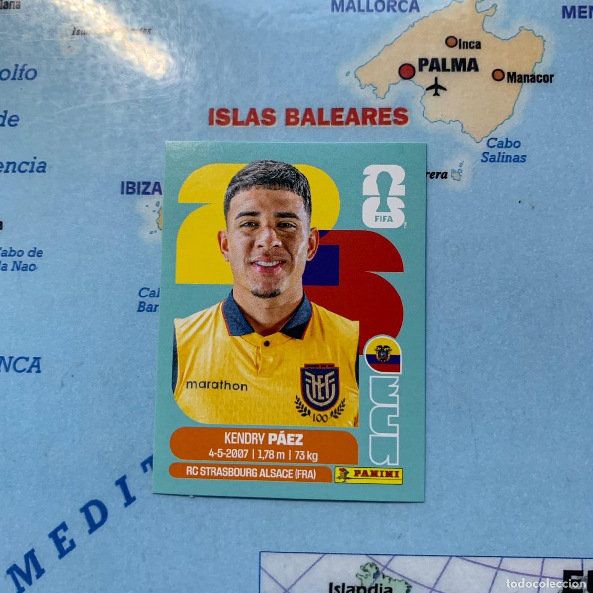 Cromos de F&uacute;tbol: Ecuador n&uacute;mero 11 cromo panini Mundial Fifa World Cup 2026