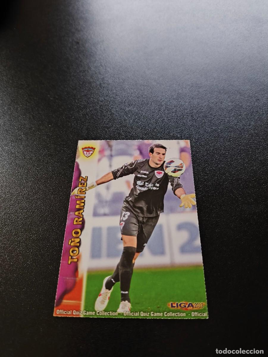 Cromos de F&uacute;tbol: 1003 TO&Ntilde;O RAMIEZ GUADALAJARA MUNDICROMO LIGA 2012 2013 12 13 PLATINUM NO PANINI ESTE
