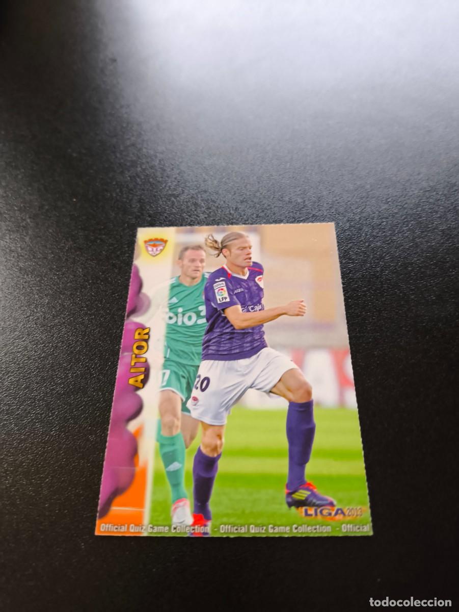 Cromos de F&uacute;tbol: 1004 AITOR GUADALAJARA MUNDICROMO LIGA 2012 2013 12 13 PLATINUM NO PANINI ESTE