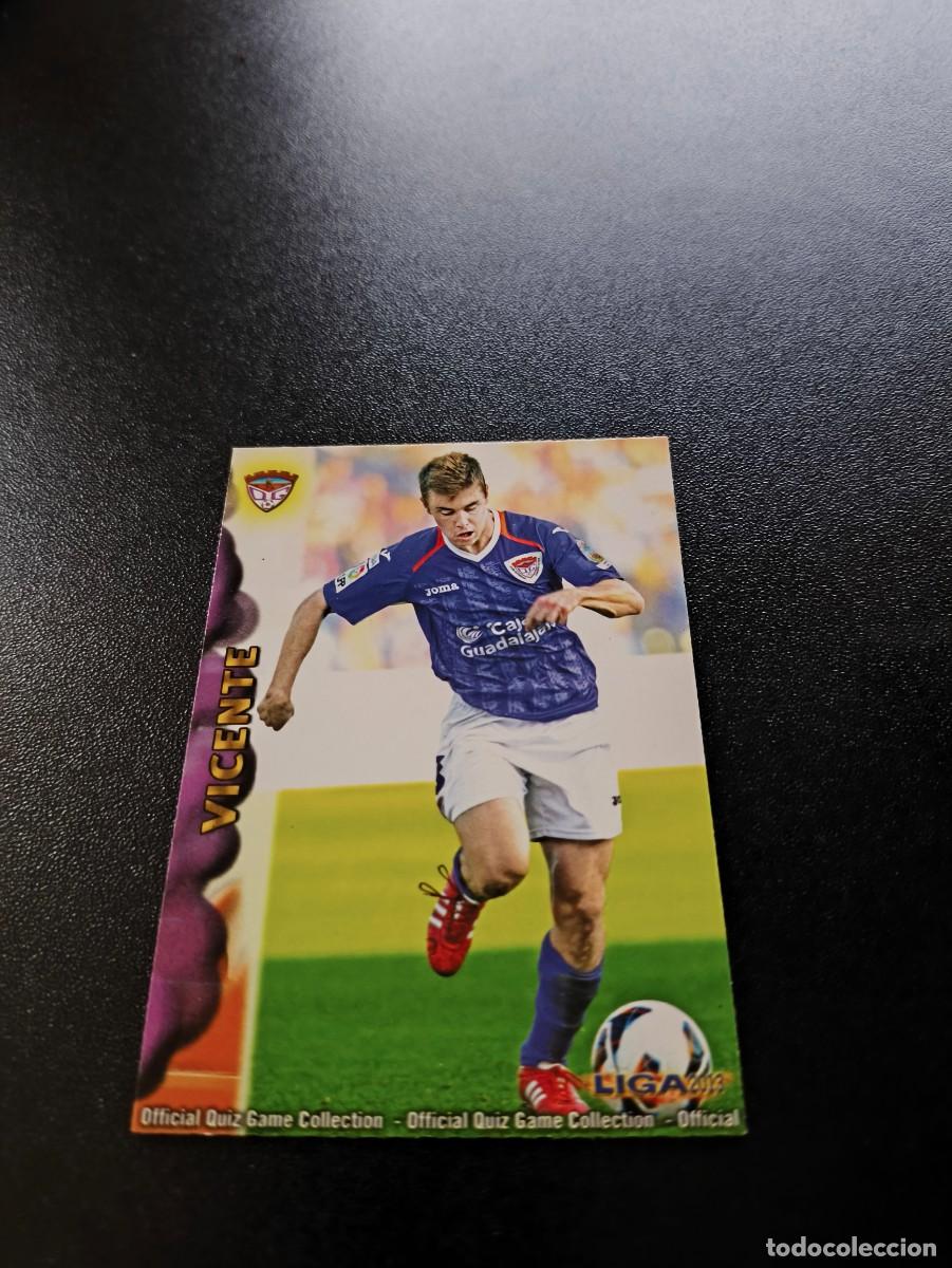 Cromos de F&uacute;tbol: 1008 VICENTE GUADALAJARA MUNDICROMO LIGA 2012 2013 12 13 PLATINUM NO PANINI ESTE