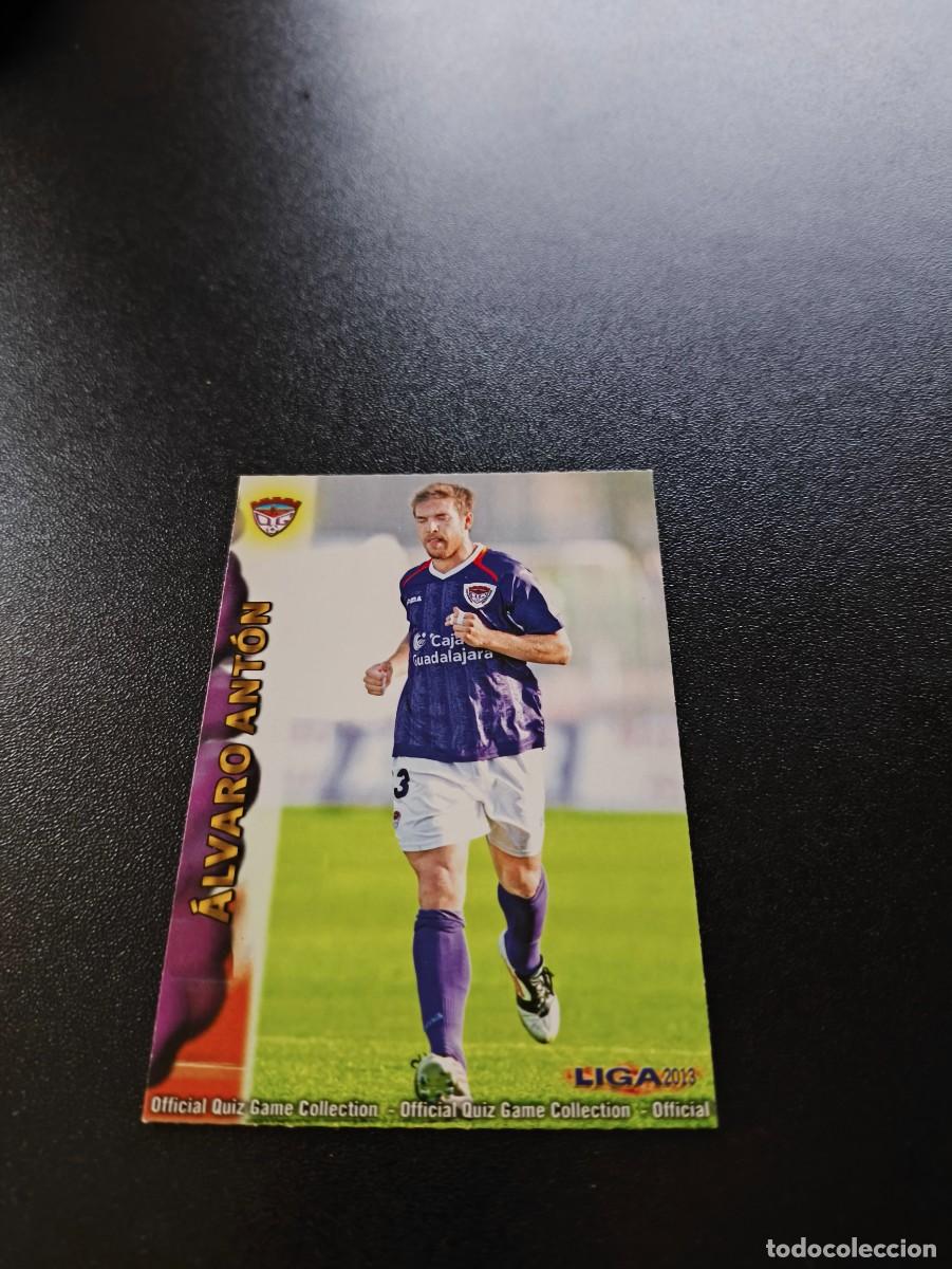 Cromos de F&uacute;tbol: 1012 ALVARO ANTON GUADALAJARA MUNDICROMO LIGA 2012 2013 12 13 PLATINUM NO PANINI ESTE