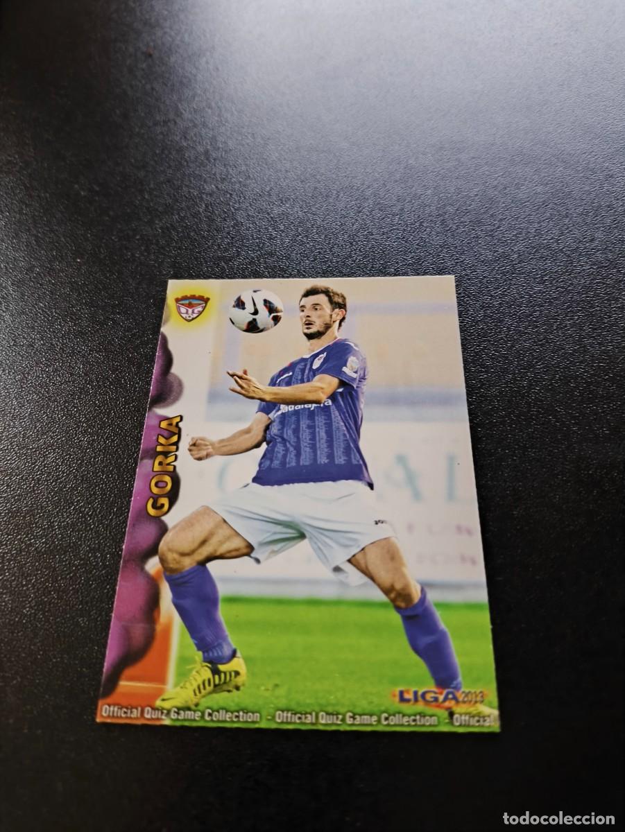Cromos de F&uacute;tbol: 1013 GORKA AZKORRA GUADALAJARA MUNDICROMO LIGA 2012 2013 12 13 PLATINUM NO PANINI ESTE