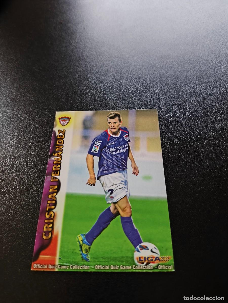 Cromos de F&uacute;tbol: 1014 CRISTIAN FERNANDEZ GUADALAJARA MUNDICROMO LIGA 2012 2013 12 13 PLATINUM NO PANINI ESTE