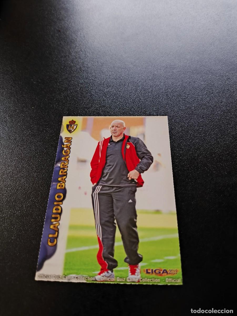 Cromos de F&uacute;tbol: 1038 CLAUDIO BARRAGAN PONFERRADINA MUNDICROMO LIGA 2012 2013 12 13 PLATINUM NO PANINI ESTE
