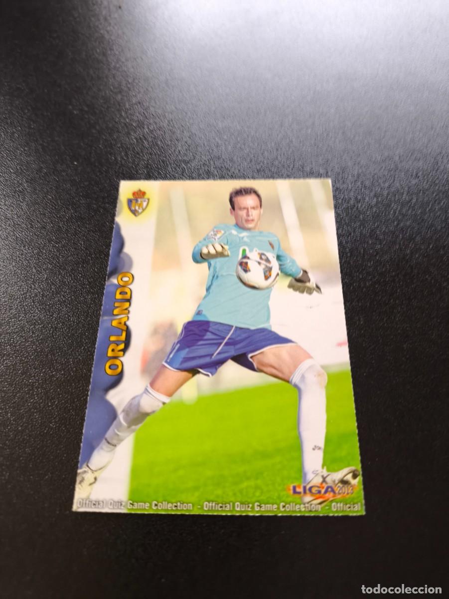 Cromos de F&uacute;tbol: 1039 ORLANDO PONFERRADINA MUNDICROMO LIGA 2012 2013 12 13 PLATINUM NO PANINI ESTE