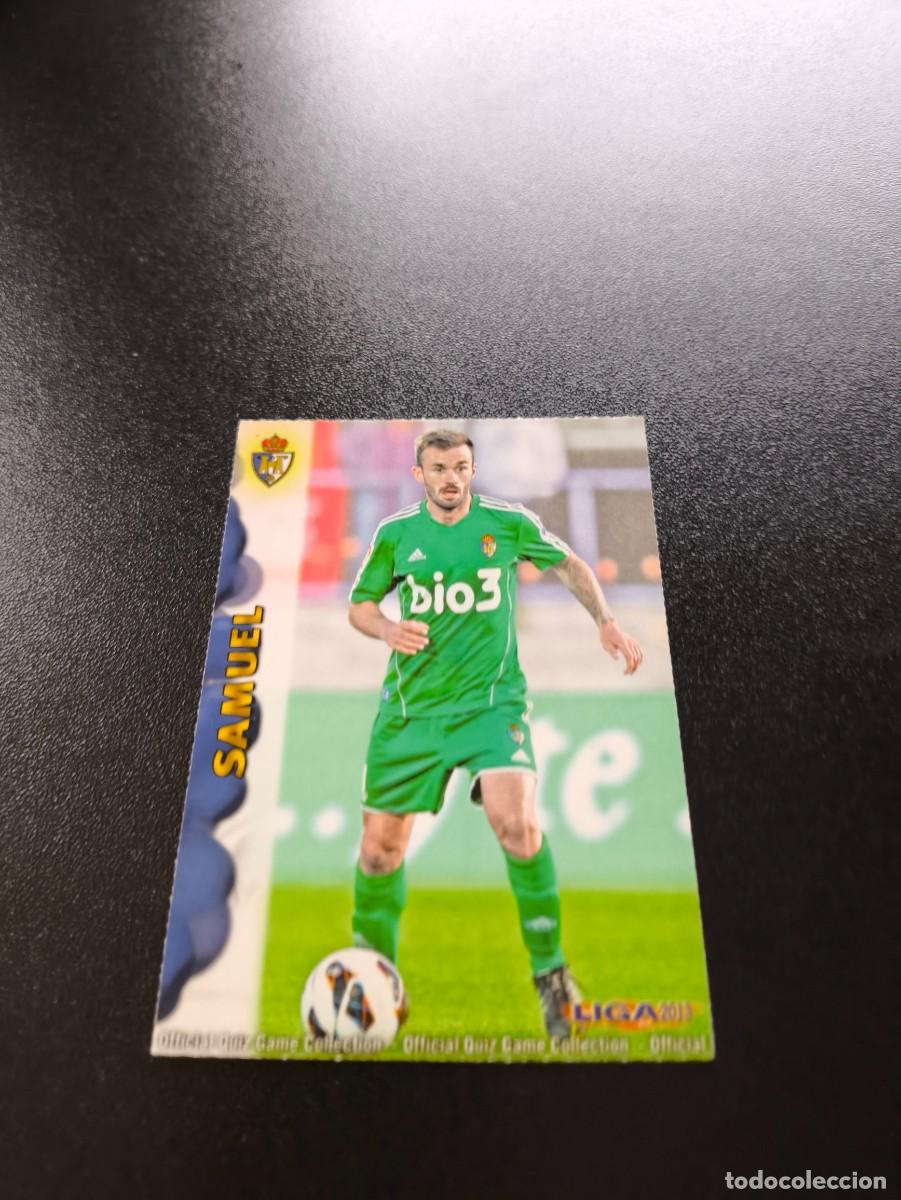 Cromos de F&uacute;tbol: 1040 SAMUEL PONFERRADINA MUNDICROMO LIGA 2012 2013 12 13 PLATINUM NO PANINI ESTE