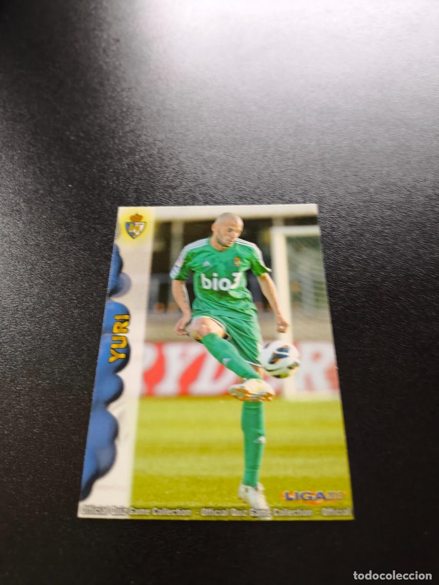 Cromos de F&uacute;tbol: 1050 YURI PONFERRADINA MUNDICROMO LIGA 2012 2013 12 13 PLATINUM NO PANINI ESTE