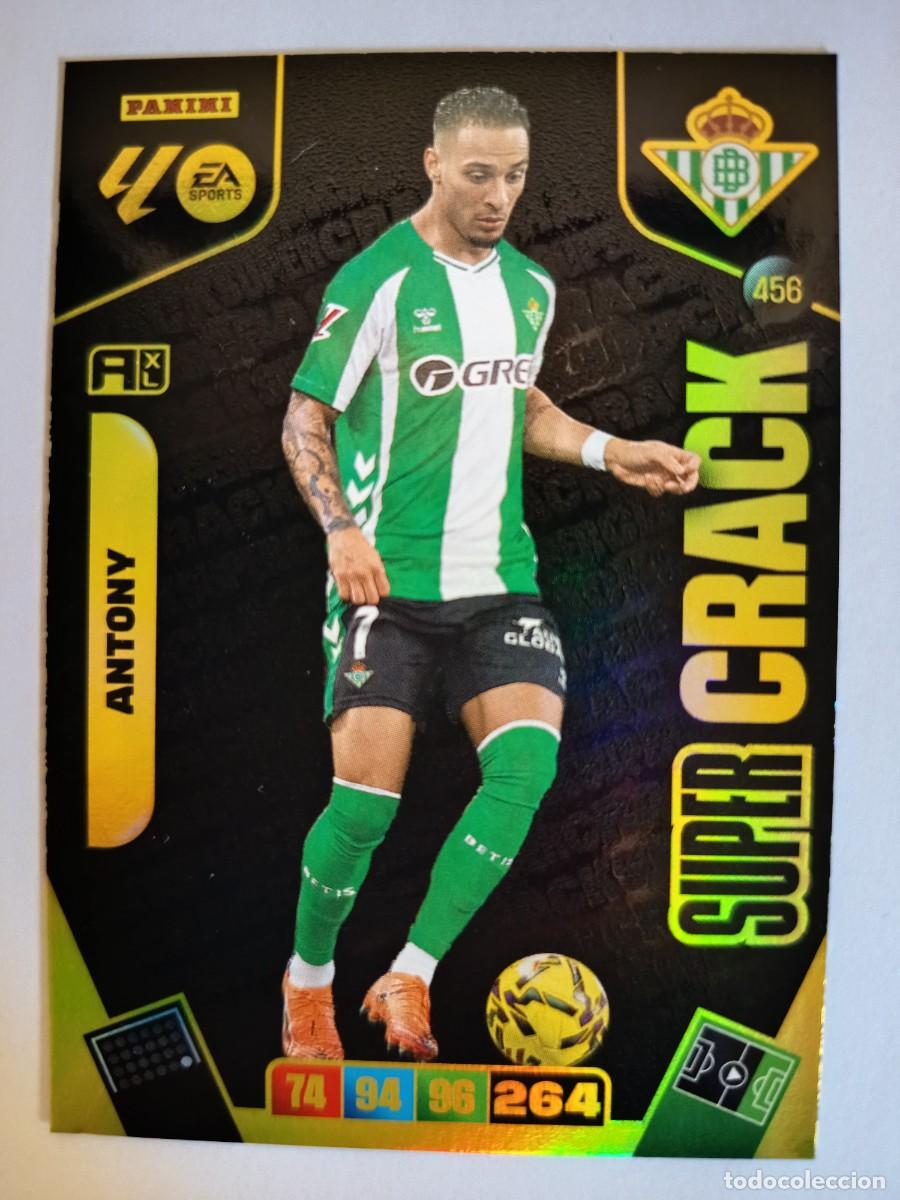 Figurine di Calcio: CARD 456 ANTONY REAL BETIS SUPER CRACK SUPERCRACK BRASIL - ADRENALYN XL LIGA 2025 2026 25 26 PANINI