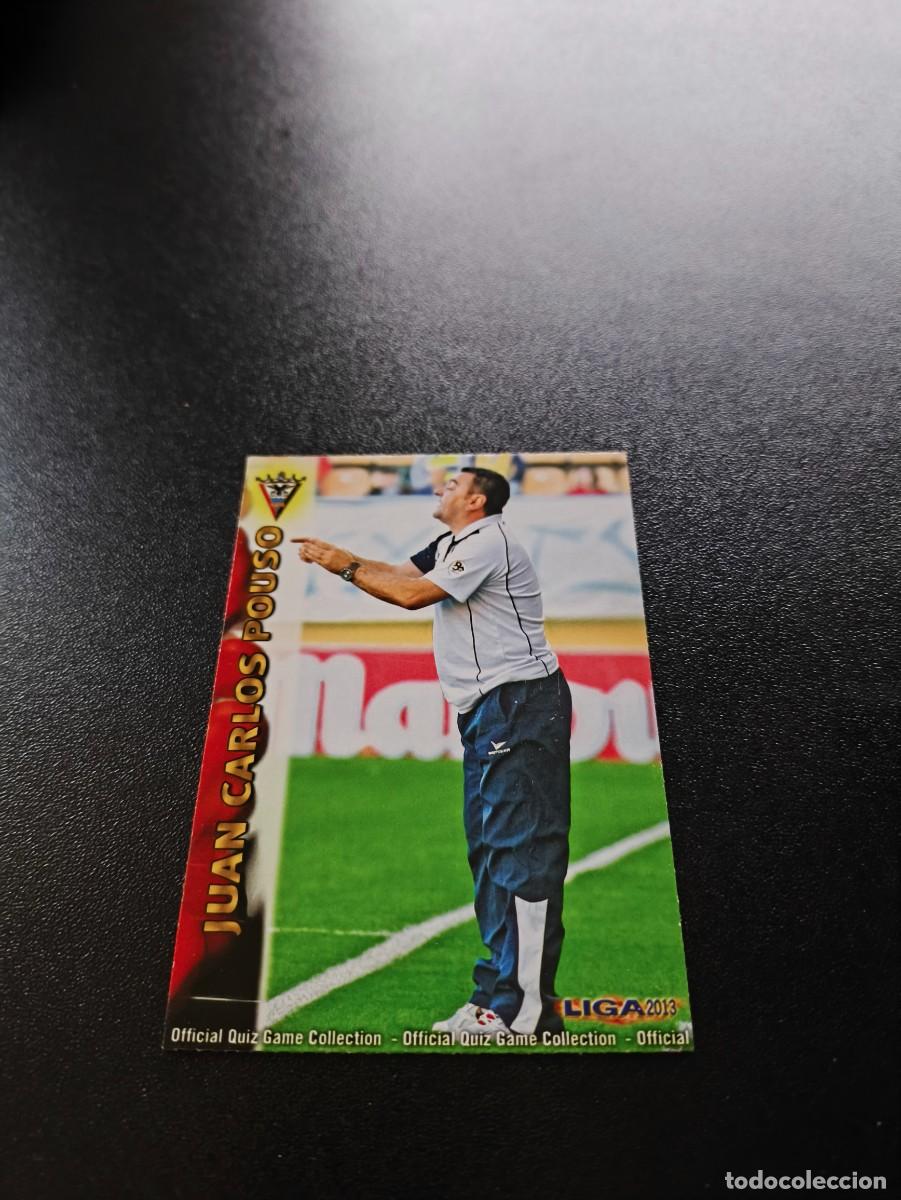 Cromos de F&uacute;tbol: 1056 JUAN CARLOS POUSO MIRANDES MUNDICROMO LIGA 2012 2013 12 13 PLATINUM NO PANINI ESTE