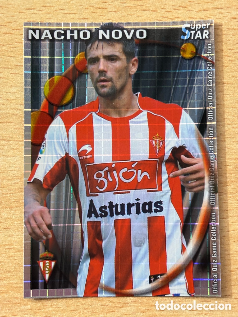 Cromos de F&uacute;tbol: # 405 Nacho Novo Sporting de Gij&oacute;n Mundicromo 2011 Superstar cuadros