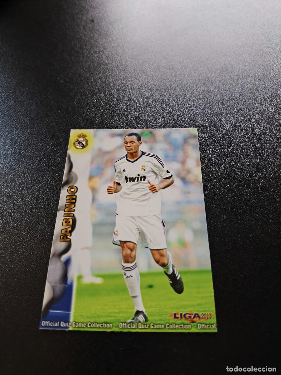 Fu&szlig;ball-Sticker: 1098 FABINHO ROOKIE REAL MADRID CASTILLA MUNDICROMO LIGA 2012 2013 12 13 PLATINUM NO PANINI ESTE