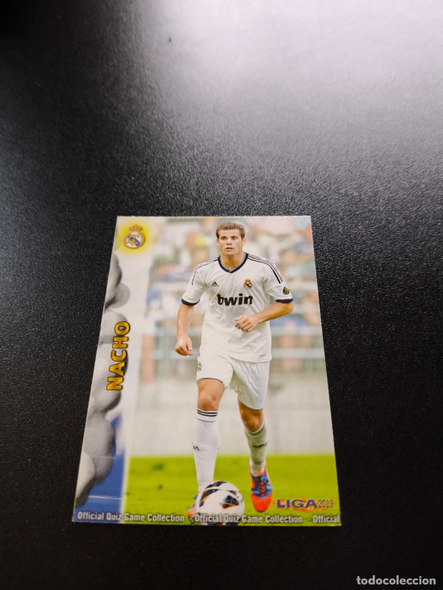 Fu&szlig;ball-Sticker: 1110 NACHO ROOKIE CARD REAL MADRID MUNDICROMO LIGA 2012 2013 12 13 PLATINUM NO PANINI ESTE
