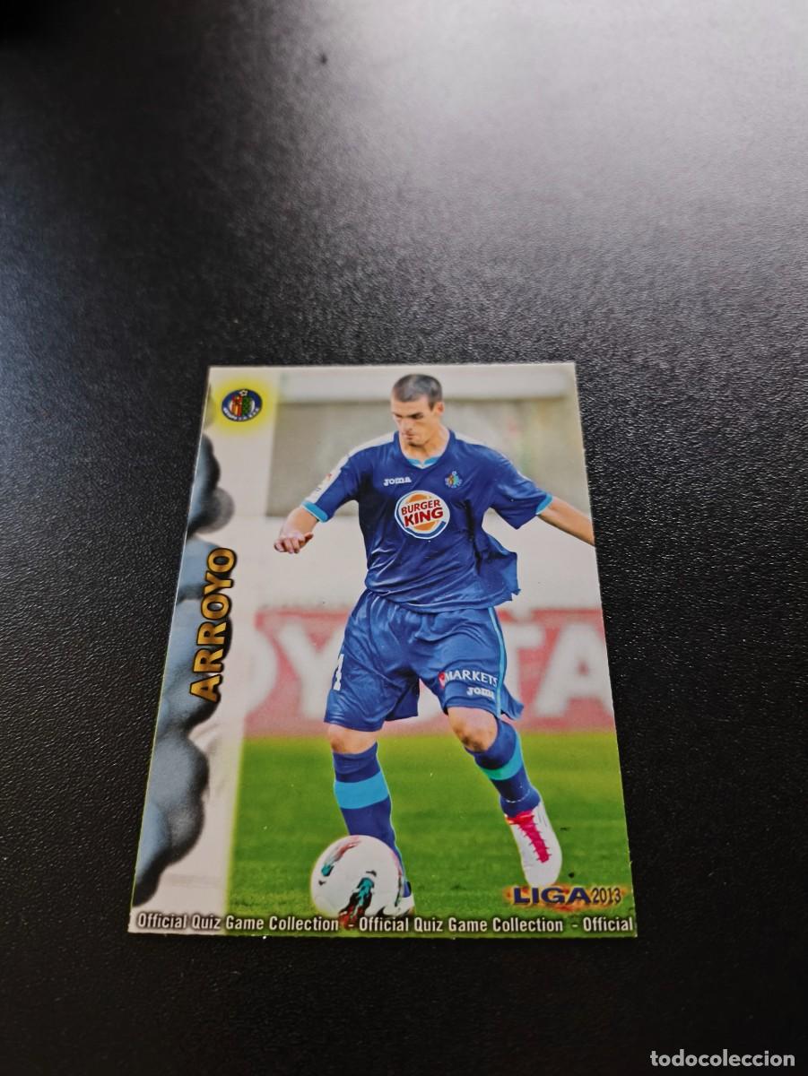 Fu&szlig;ball-Sticker: 1124 ARROYO GETAFE ULTIMA HORA UH MUNDICROMO LIGA 2012 2013 12 13 PLATINUM NO PANINI ESTE