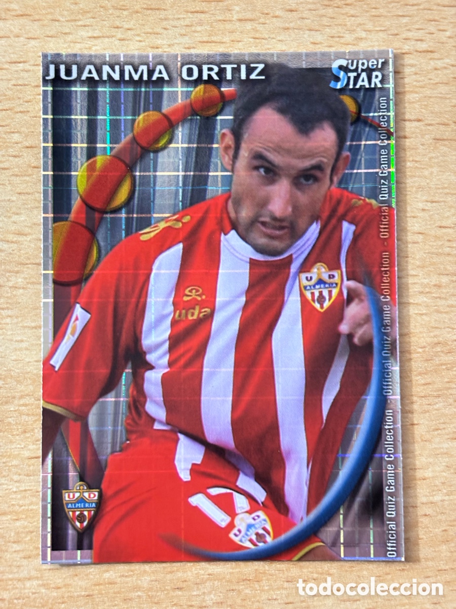 Cromos de F&uacute;tbol: # 349 Juanma Ortiz Almer&iacute;a Mundicromo 2011 Superstar cuadros