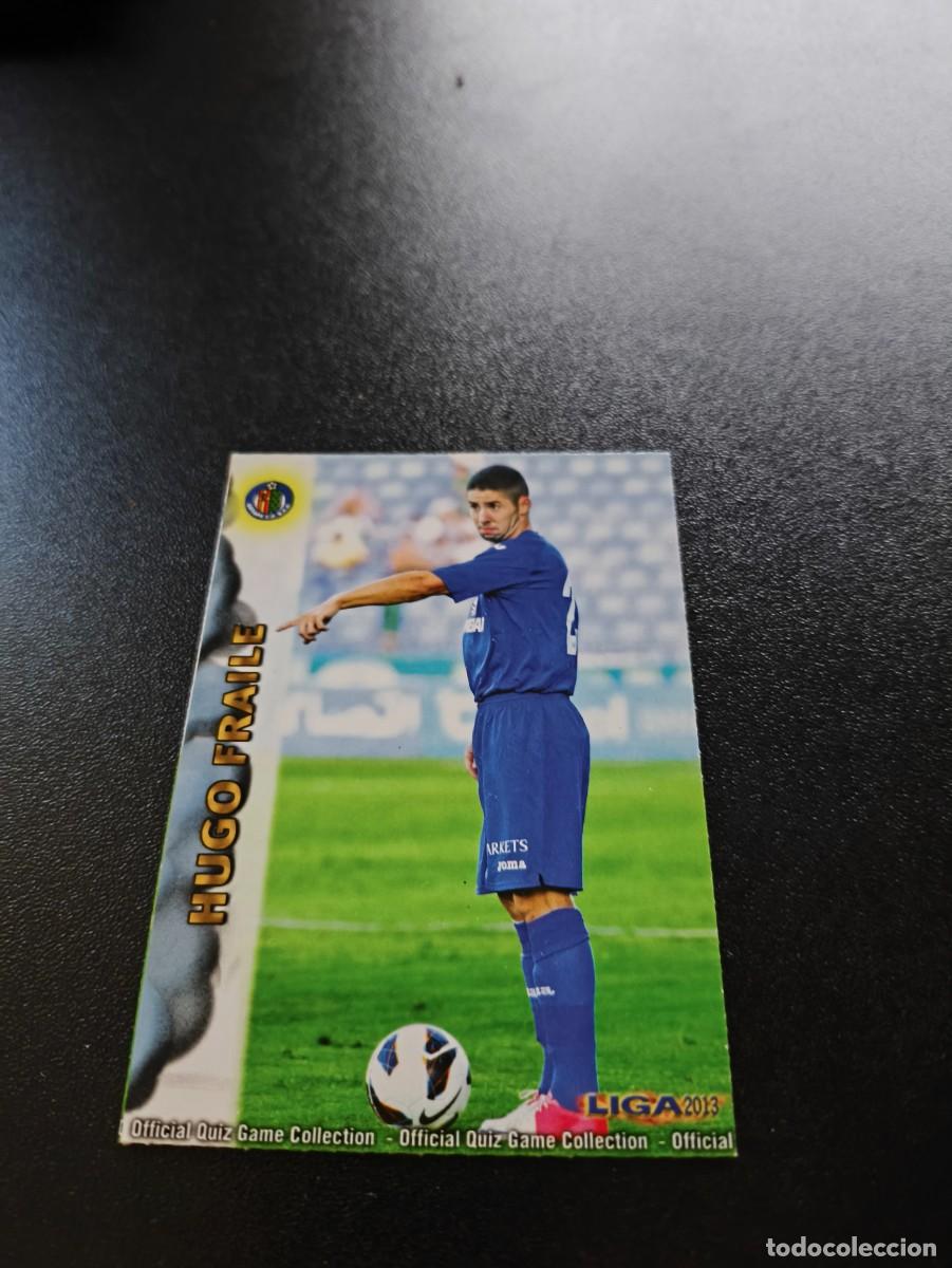 Cromos de F&uacute;tbol: 1125 HUGO FRAILE GETAFE ULTIMA HORA UH MUNDICROMO LIGA 2012 2013 12 13 PLATINUM NO PANINI ESTE