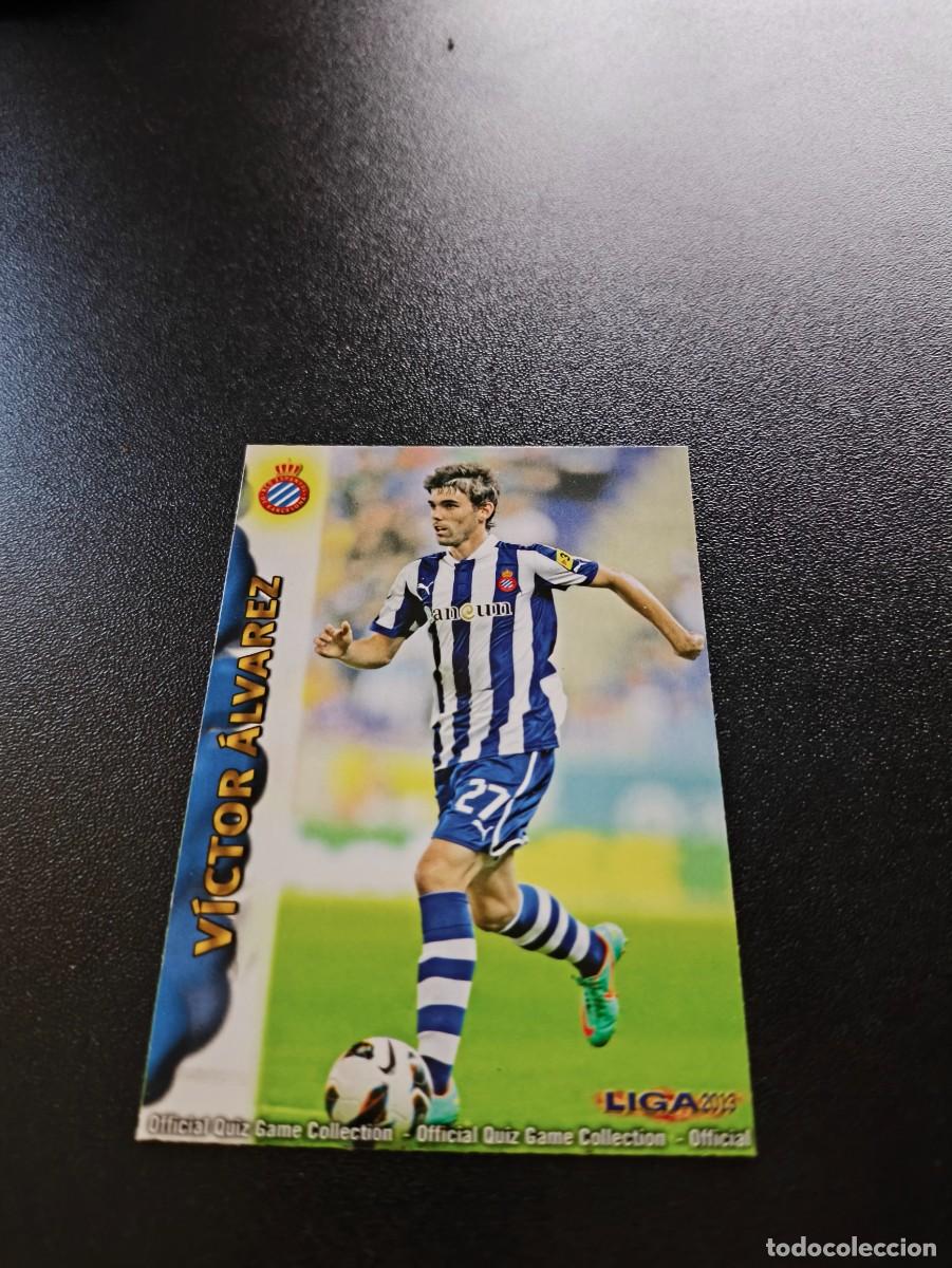 Cromos de F&uacute;tbol: 1130 VICTOR ALVAREZ ESPANYOL ULTIMA HORA UH MUNDICROMO LIGA 2012 2013 12 13 PLATINUM NO PANINI ESTE