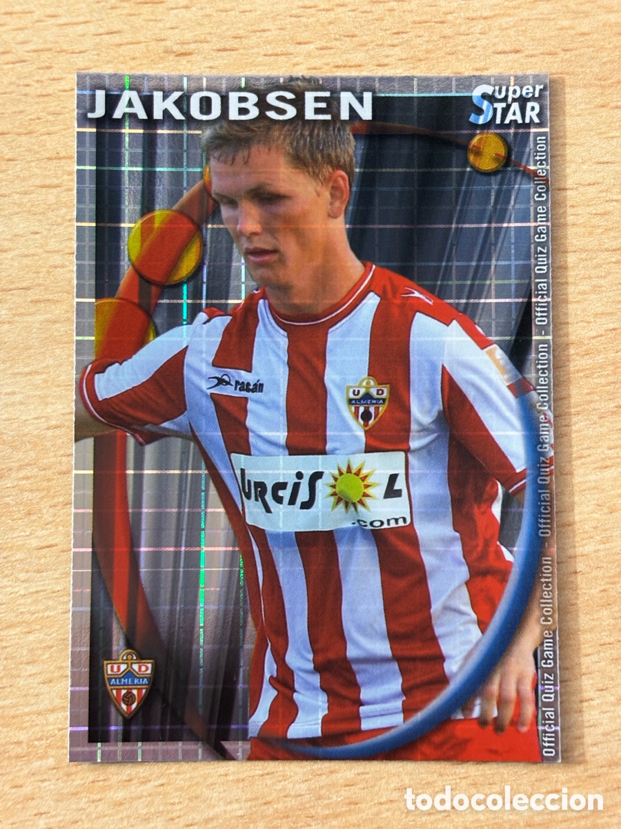 Cromos de F&uacute;tbol: # 348 Jakobsen Almer&iacute;a Mundicromo 2011 Superstar cuadros