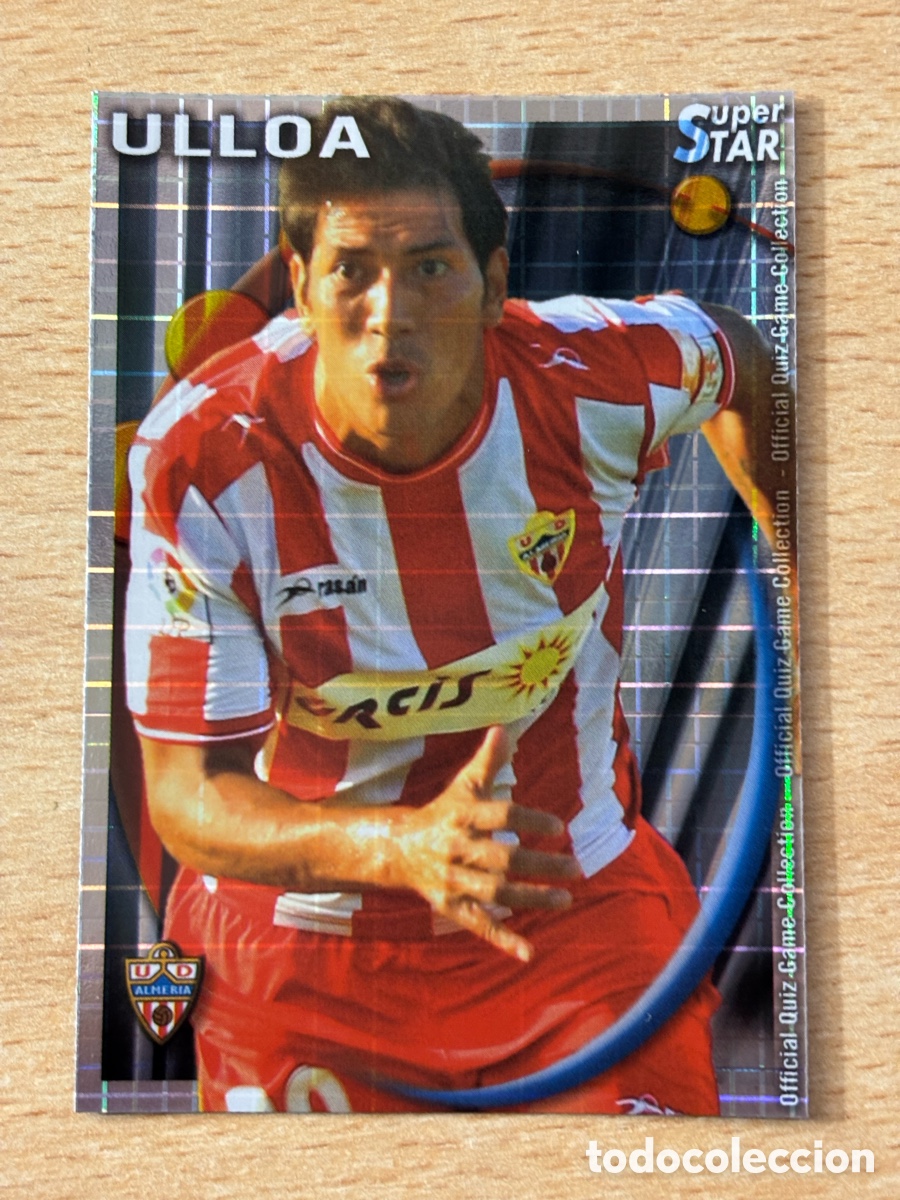 Cromos de F&uacute;tbol: # 347 Ulloa Almer&iacute;a Mundicromo 2011 Superstar cuadros