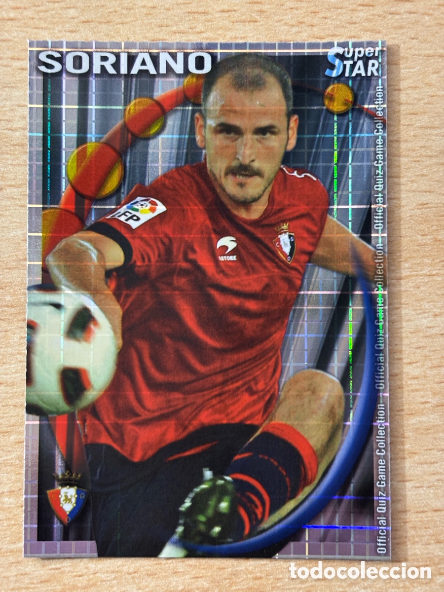 Cromos de F&uacute;tbol: # 323 Soriano Osasuna Mundicromo 2011 Superstar cuadros