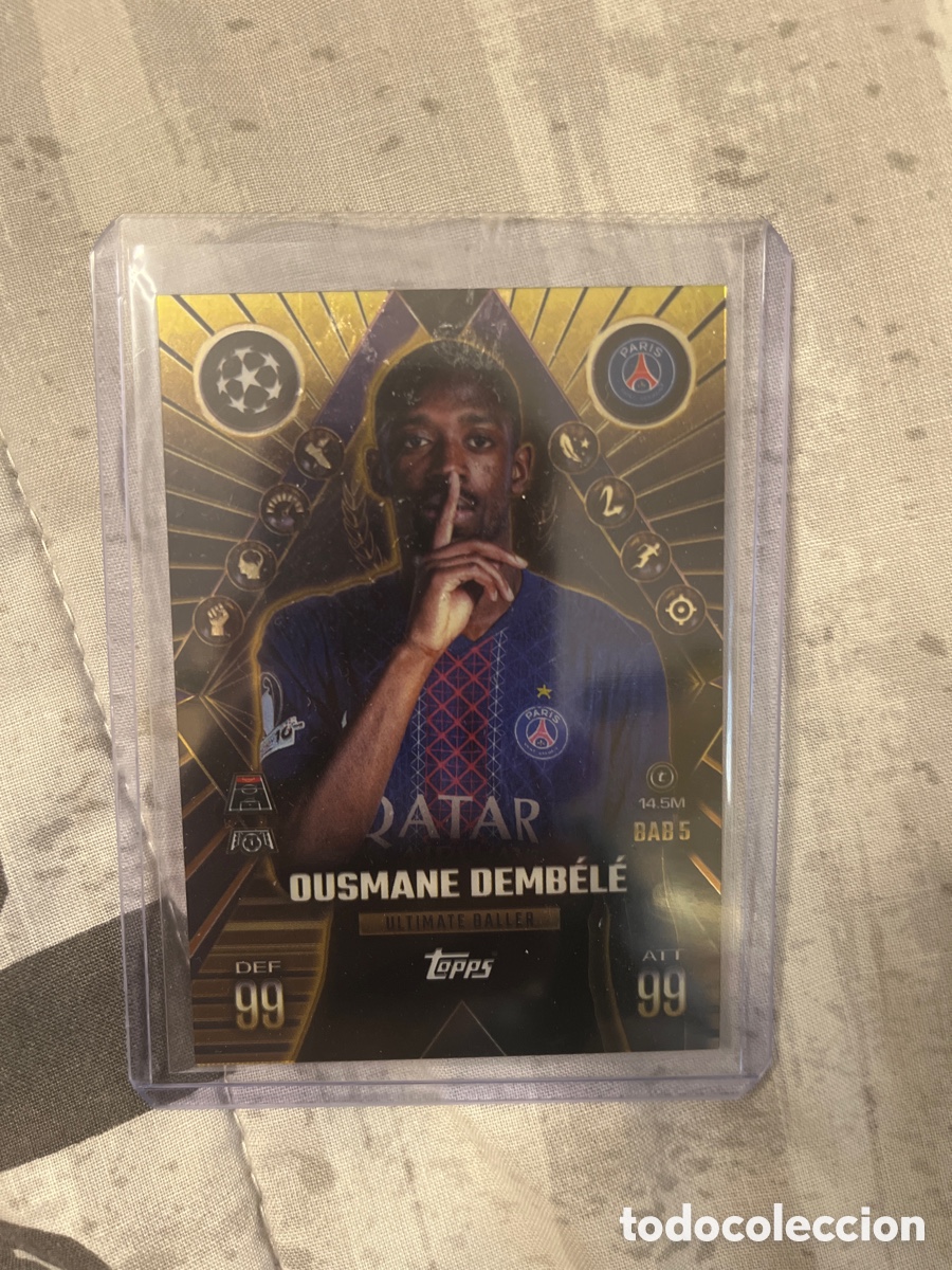 Cromos de Futebol: Ousmane Demb&eacute;l&eacute; Ultimate Baller Match Attax