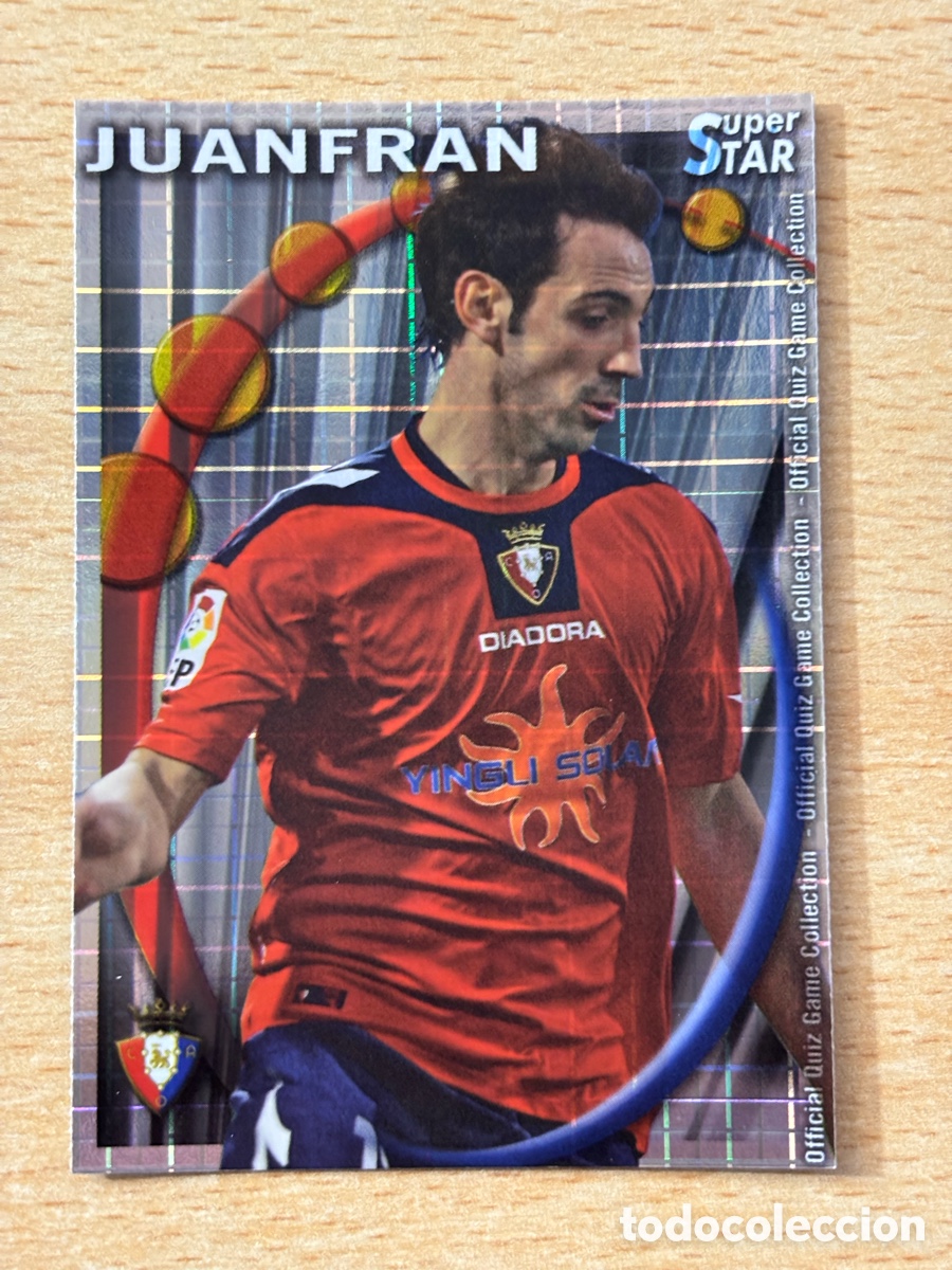 Cromos de Futebol: # 320 Juanfran Osasuna Mundicromo 2011 Superstar cuadros