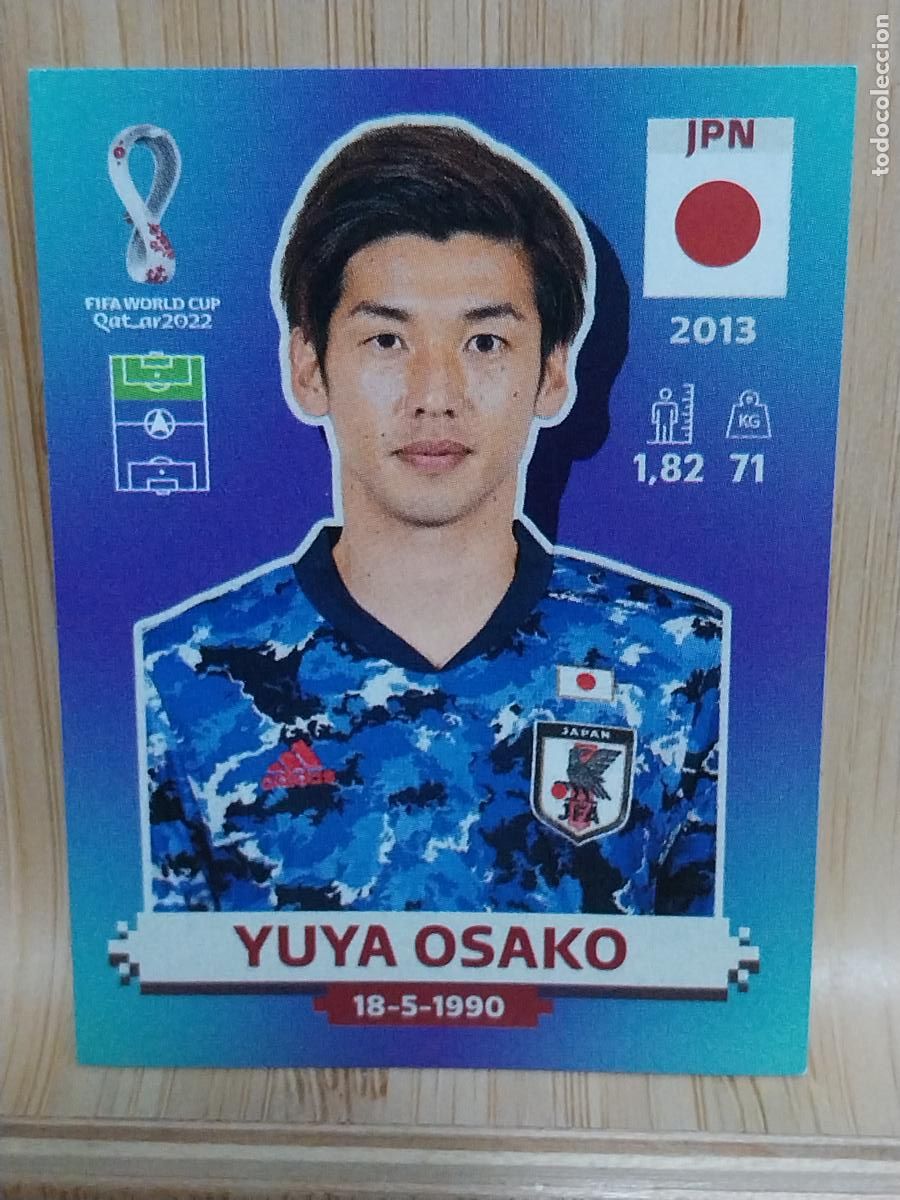 Football Stickers: OSAKO JAPON JAPAN JPN 20 * QATAR 2022 PANINI CROMO SIN PEGAR NUNCA ORIGINAL **
