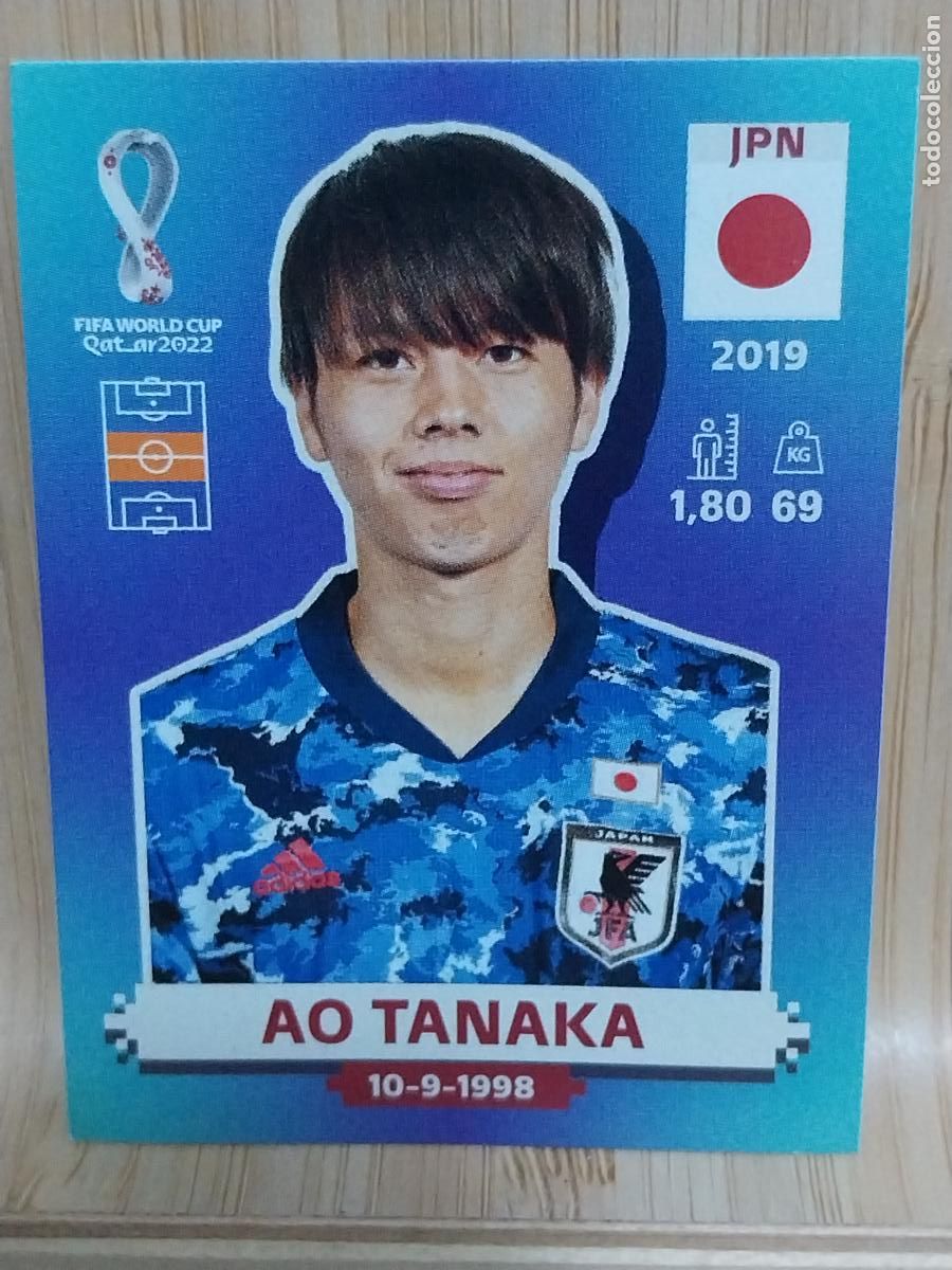 Cromos de Futebol: TANAKA JAPON JAPAN JPN 14 * QATAR 2022 PANINI CROMO SIN PEGAR NUNCA ORIGINAL **