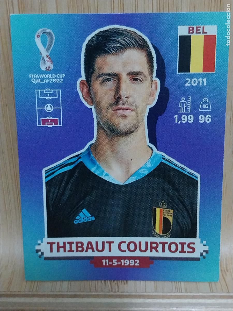 Figurine di Calcio: COURTOIS BELGICA BEL 3 * QATAR 2022 PANINI CROMO SIN PEGAR NUNCA ORIGINAL **
