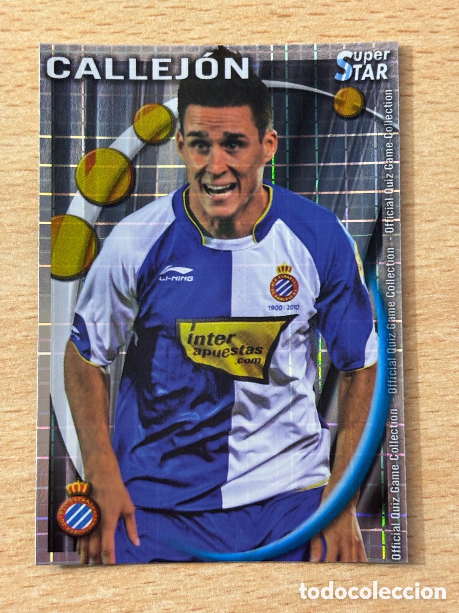 Cromos de F&uacute;tbol: # 295 Callej&oacute;n RCD Espa&ntilde;ol Mundicromo 2011 Superstar cuadros