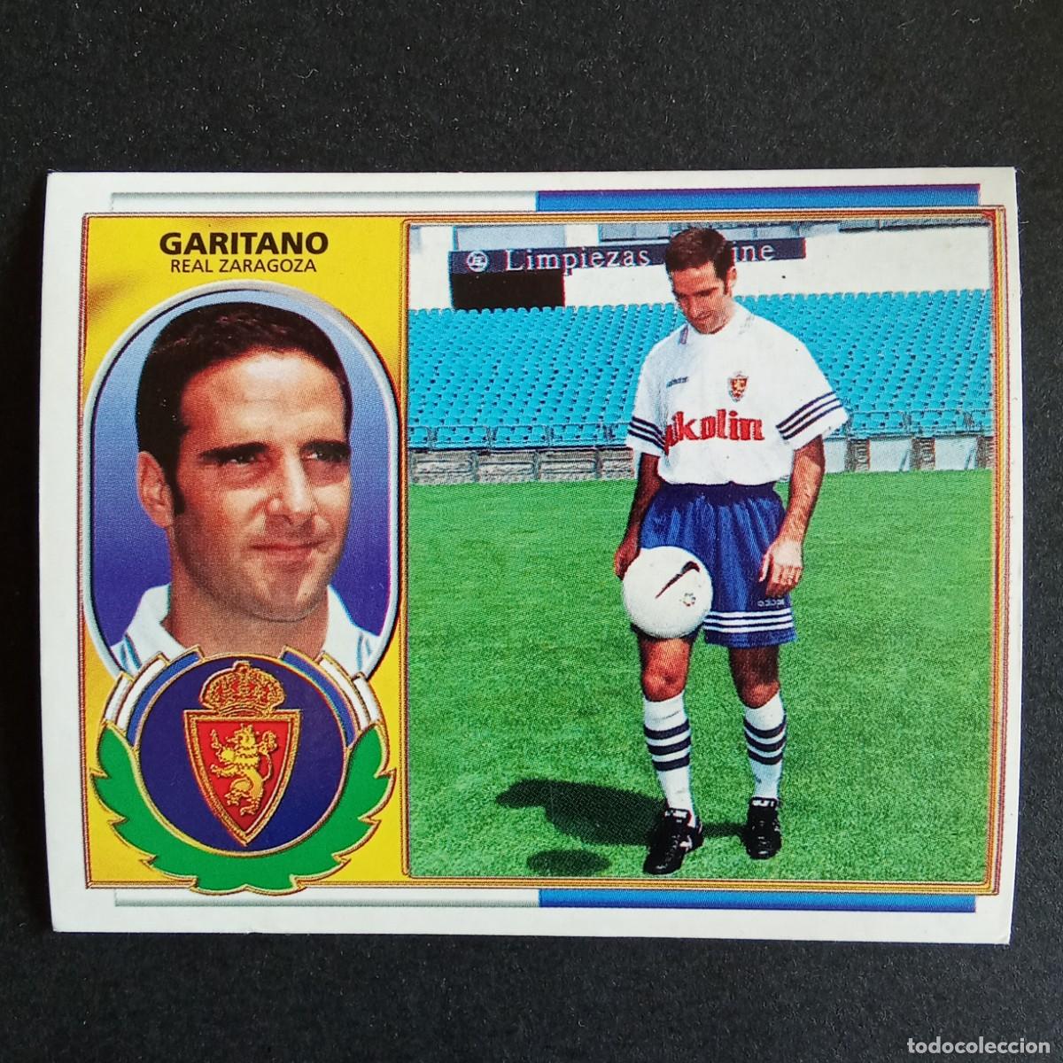 Cromos de F&uacute;tbol: CROMO LIGA 1996 1997 96 97 EDICIONES ESTE COLOCA GARITANO ZARAGOZA NUNCA PEGADO