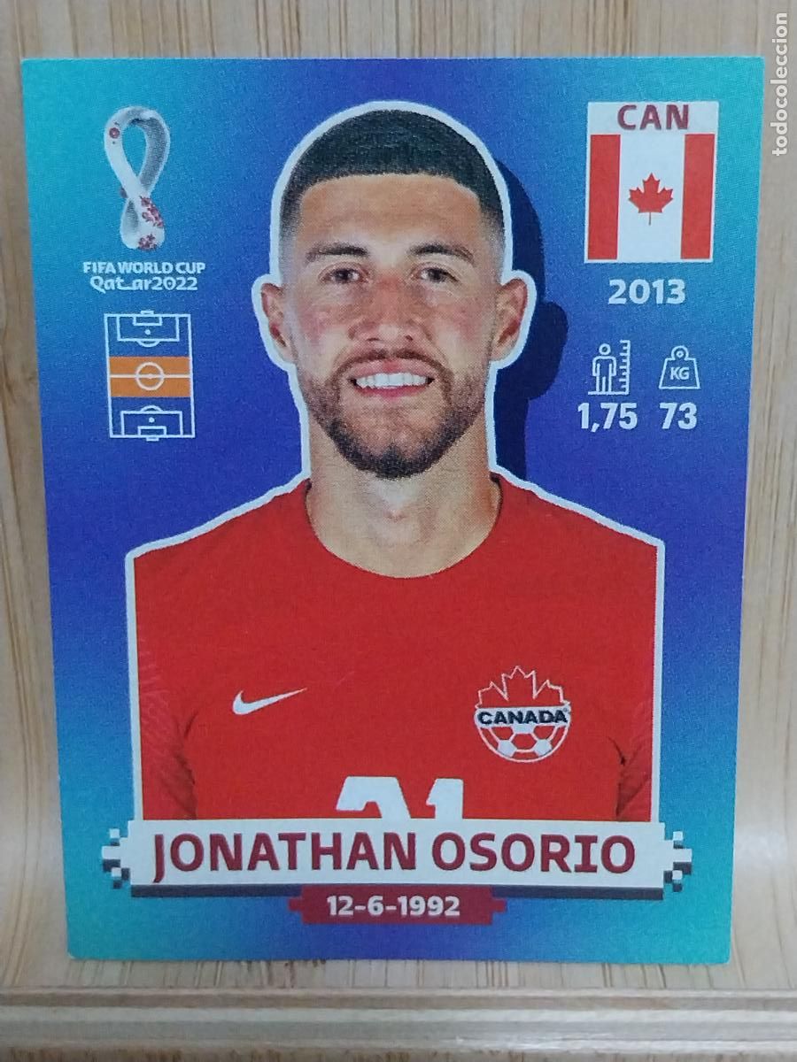 Cromos de F&uacute;tbol: OSORIO CANADA CAN 16 * QATAR 2022 PANINI CROMO SIN PEGAR NUNCA ORIGINAL **