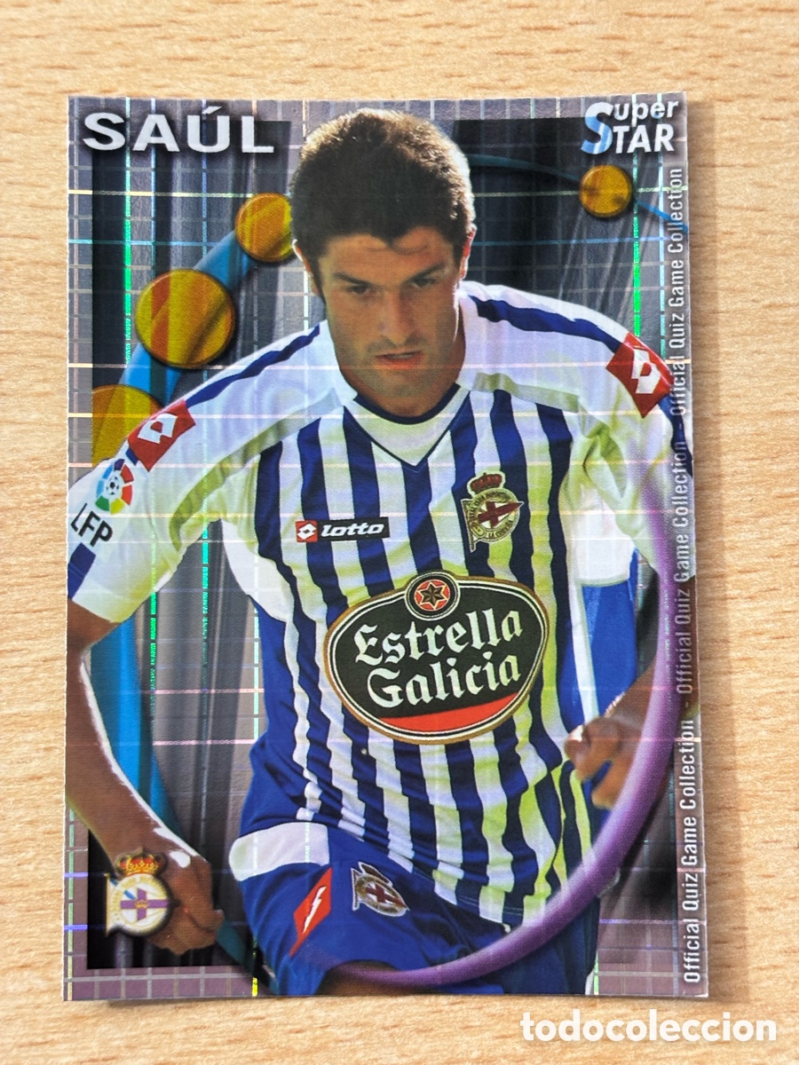 Cartes &agrave; collectionner de Football: # 270 Sa&uacute;l Deportivo de La Coru&ntilde;a Mundicromo 2011 Superstar cuadros