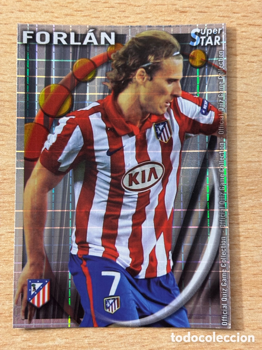 Football Stickers: # 243 Forl&aacute;n Atl&eacute;tico de Madrid Mundicromo 2011 Superstar cuadros