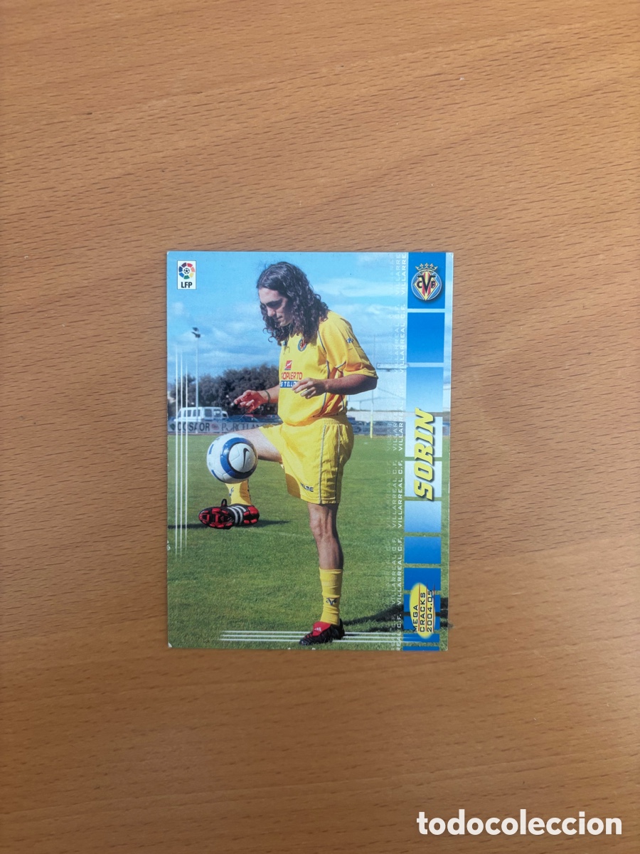 Cromos de f&uacute;tbol: Megacracks 2004/05.Villarreal.Sorin (MERCADO DE INVIERNO.442 BIS).